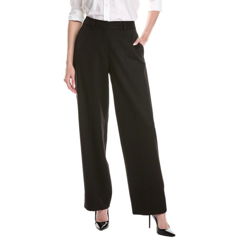 Officine Générale Womens Officine Generale Sallypts Wool Pant, Black